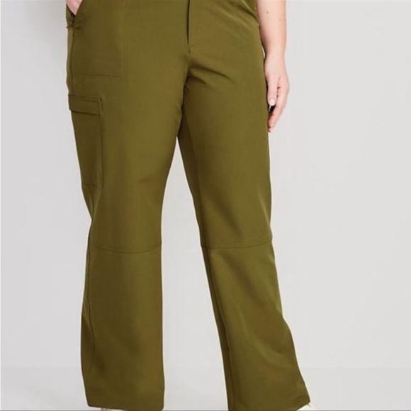 Old Navy High-Waisted  StretchTech Water-Repellent Straight Cargo Pants New - Picture 11 of 13